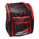 ProXR Player Tournament Bag featuring multiple zipper compartments, mesh drink holders, and adjustable straps. Shown in color combination black and red
