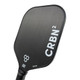 14 millimeter thick white CRBN-2 Carbon Fiber Paddle by CRBN Pickleball. Middleweight with medium grip