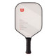 Wilson Juice Paddle, widebody, middleweight with a thin grip. Available in White and Camo Grey.