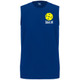 Men's Game On Pickleball Sleeveless Shirt in Royal