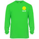 Men's Game On Core Performance Long-Sleeve Shirt in Lime