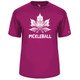 Men's Canada Pickleball Core Performance T-Shirt in Hot Pink