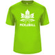 Men's Canada Pickleball Core Performance T-Shirt in Lime