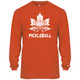 Men's Canada Core Performance Long-Sleeve Shirt in Burnt Orange