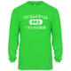 Men's Champion Core Performance Long-Sleeve Shirt in Lime
