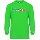 Men's Pickleball USA Core Performance Long-Sleeve Shirt in Lime