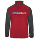 Men's Pickleball USA UV 1/4 Zip in Red