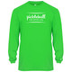 Men's GOOD Life Core Performance Long-Sleeve Shirt in Lime Green