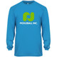 Men's Pickleball Inc. Core Performance Long-Sleeve Shirt in Electric Blue