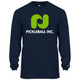 Men's Pickleball Inc. Core Performance Long-Sleeve Shirt in Navy