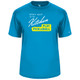 Men's Stay Out of the Kitchen Core Performance T-Shirt in Electric Blue