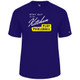 Men's Stay Out of the Kitchen Core Performance T-Shirt in Purple