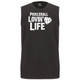 Men's Passion Core Performance Sleeveless Shirt in Black