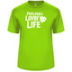 Men's Passion Core Performance T-Shirt in Lime