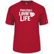 Men's Passion Core Performance T-Shirt in Red