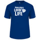 Men's Passion Core Performance T-Shirt in Royal