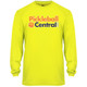 Men's Pickleball Central Core Performance Long-Sleeve Shirt in Safety Yellow