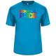 Men's Pickleball PRIDE Core Performance T-Shirt in Electric Blue