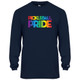 Men's Pickleball PRIDE Core Performance Long-Sleeve Shirt in Navy