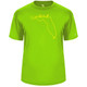 Men's Florida Pickleball Core Performance T-Shirt in Lime