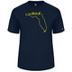 Men's Florida Pickleball Core Performance T-Shirt in Navy