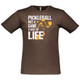 Men's Way of LIFE Cotton T-Shirt in Vintage Chocolate