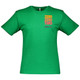 Men's ZZT Orange Pro Cotton T-Shirt in Vintage Green