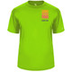 Men's ZZT Orange Pro Core Performance T-Shirt in Lime