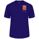 Men's ZZT Orange Pro Core Performance T-Shirt in Purple