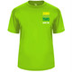 Men's ZZT Green Pro Core Performance T-Shirt in Lime