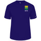 Men's ZZT Green Pro Core Performance T-Shirt in Purple