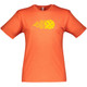 Men's Fast Ball Cotton T-Shirt in Vintage Orange