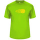 Men's Fast Ball Core Performance T-Shirt in Lime