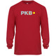 Men's PKB Core Performance Long-Sleeve Shirt in Red