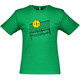 Men's Over The Net Cotton T-Shirt in Vintage Green