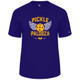Men's Pickle Palooza Core Performance T-Shirt in Burnt Purple