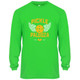 Men's Pickle Palooza Core Performance Long-Sleeve Shirt in Lime