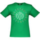 Men's Circle of Friends Cotton T-Shirt in Vintage Green