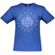 Men's Circle of Friends Cotton T-Shirt in Vintage Royal