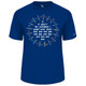 Men's Circle of Friends Core Performance T-Shirt in Royal