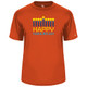 Men's Hanukkah Core Performance T-Shirt  in Burnt Orange