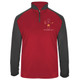 Men's Pickleball Guy Pro UV 1/4 Zip in Red