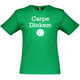 Men's Carpe Dinkem Cotton T-Shirt in Vintage Green