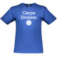 Men's Carpe Dinkem Cotton T-Shirt in Vintage Royal