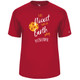 Men's Nicest People Core Performance T-Shirt in Red