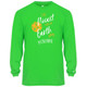 Men's Nicest People Core Performance Long-Sleeve Shirt in Lime