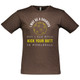 Men's I May Be a Grandpa Cotton T-Shirt in Vintage Chocolate