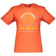 Men's I May Be a Grandpa Cotton T-Shirt in Vintage Orange