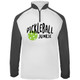 Men's Pickleball Junkie UV 1/4 Zip in White