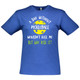 Men's A Day Without Pickleball Cotton T-Shirt in Vintage Royal